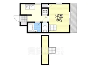 エステムコート東灘【3階】の間取り