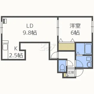 アメニティヒル【2階】の間取り