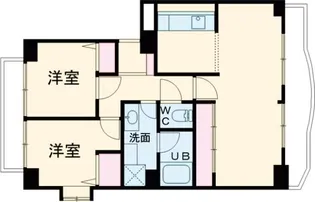 アークパレス【2階】の間取り