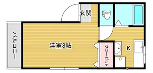 グリーンヒル陽光台【1階】の間取り