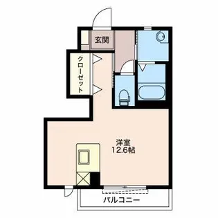 アムール雅【1階】の間取り