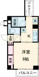 アルグリーン久我山【4階】の間取り