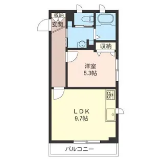 ハラッツオ鴨居【SHM】【1階】の間取り