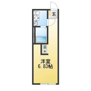 Hakkei Base 1【1階】の間取り