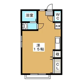 チェリニ国立【1階】の間取り