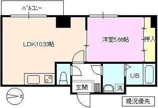カーサAYA【3階】の間取り