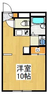レオパレスフローラ【2階】の間取り