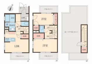 SKY GREEN【2階】の間取り