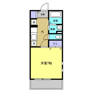 ビーハイブ【1階】の間取り