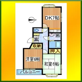 クラッセンハイム【2階】の間取り
