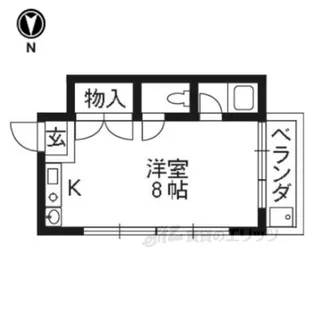 四条テラス【2階】の間取り