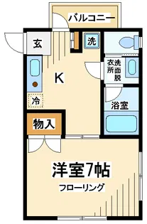 トワイライト【2階】の間取り