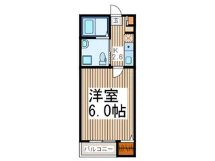 BLANFERTE氷川【3階】の間取り