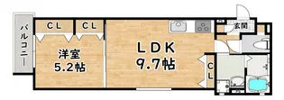 ラモーナ加島III【3階】の間取り