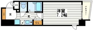 ネバーランド天満橋【13階】の間取り