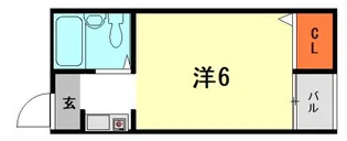 ドルチェ西立花【3階】の間取り