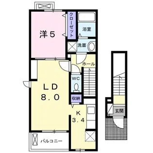 Next Stage【2階】の間取り