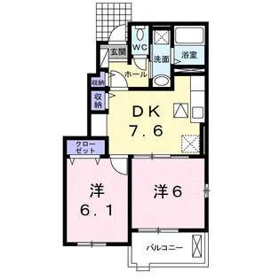ペルセウス III【1階】の間取り