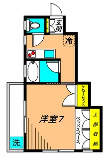 コーポ昭栄【1階】の間取り