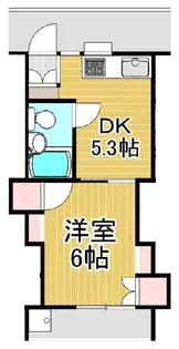 ユースハイツII【2階】の間取り