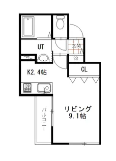 グレイス レクシア【5階】の間取り