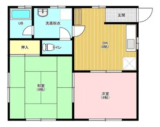 サンハイツいしがみ【2階】の間取り