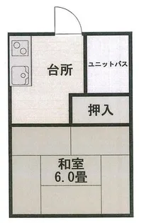光明ハイツ【1階】の間取り