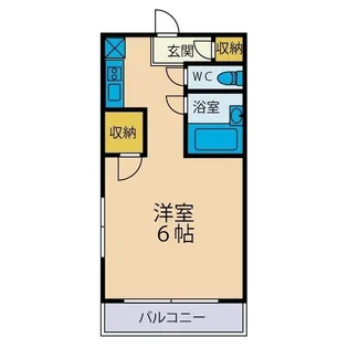 リヴィエール本厚木【2階】の間取り