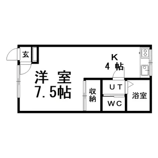 クインヒルズANNEX【1階】の間取り