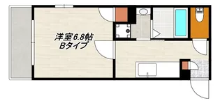 METIS小松原【2階】の間取り