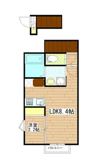 Forest Garden II【2階】の間取り