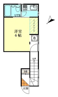 エヌカインズホーム【2階】の間取り