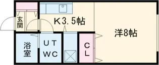 ポプリ末広2007【2階】の間取り