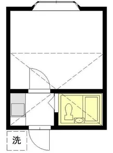 アミューズ大和【2階】の間取り