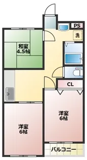 原島マンション【3階】の間取り