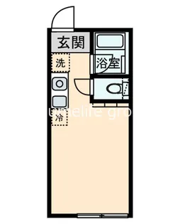 シティハイムヨシノ【2階】の間取り
