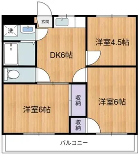 グリーンヒルタカハシ【1階】の間取り