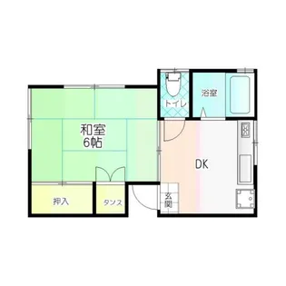 第二星野ハイツ【1階】の間取り