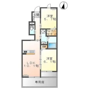 Canon【1階】の間取り