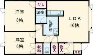 スマイル21【1階】の間取り