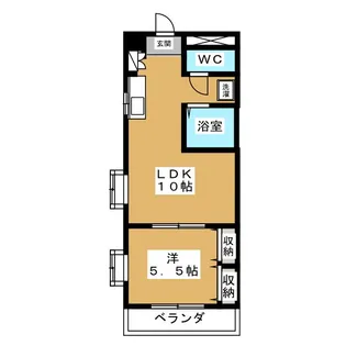 三光ビル【3階】の間取り
