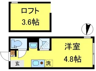 Comfort 天照【2階】の間取り