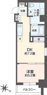 リエトコート元赤坂【8階】の間取り