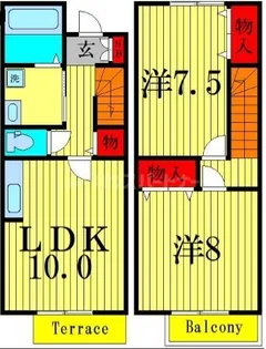 グランシャリオの間取り