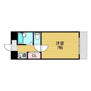 ジュネス新大阪【5階】の間取り