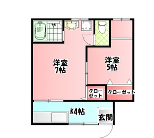 藤光園【1階】の間取り