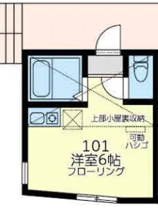 ユナイト保土ヶ谷ペレストロイカ【1階】の間取り