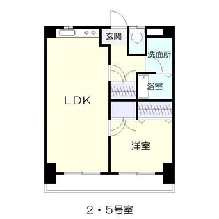 ピープルタウン【2階】の間取り