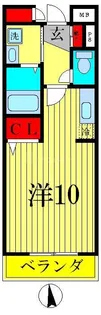 サンプラザ【3階】の間取り