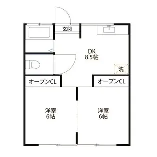 西丸山TERACE【1階】の間取り